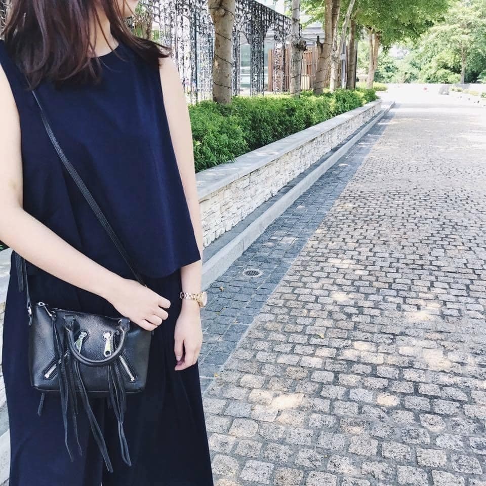 【Rebecca minkoff】 小機車包 手提 肩背 斜背 側背 黑 包包-細節圖5