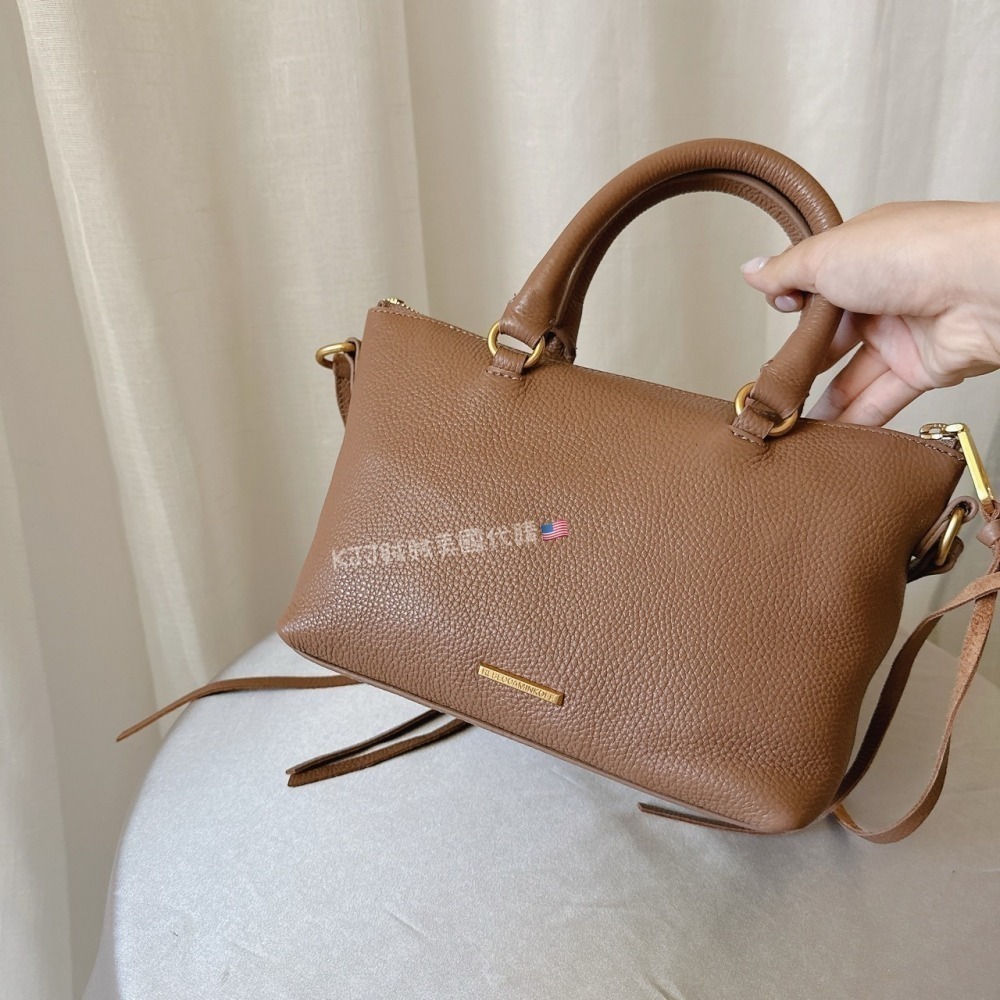 【Rebecca minkoff】 小機車包 手提 肩背 斜背 側背 黑 包包-細節圖7