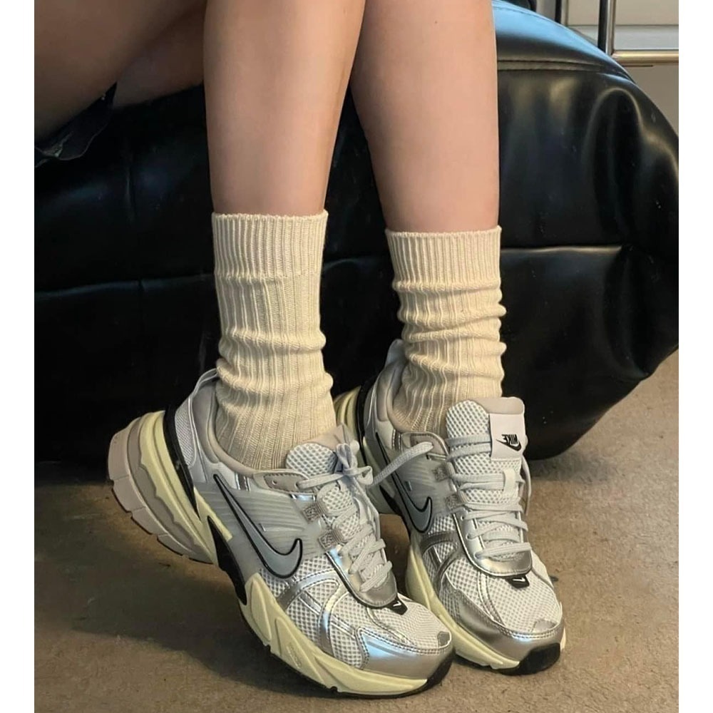 Y2K韓流復古風🌬️【NIKE】 VK2 Run💜台灣公司貨💜版型偏小，需拿大半號 鞋子-細節圖3