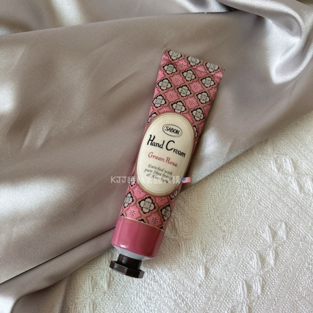 【Sabon】護手霜 以色列 綠玫瑰/玫瑰茶語  護手霜 30ml-細節圖3