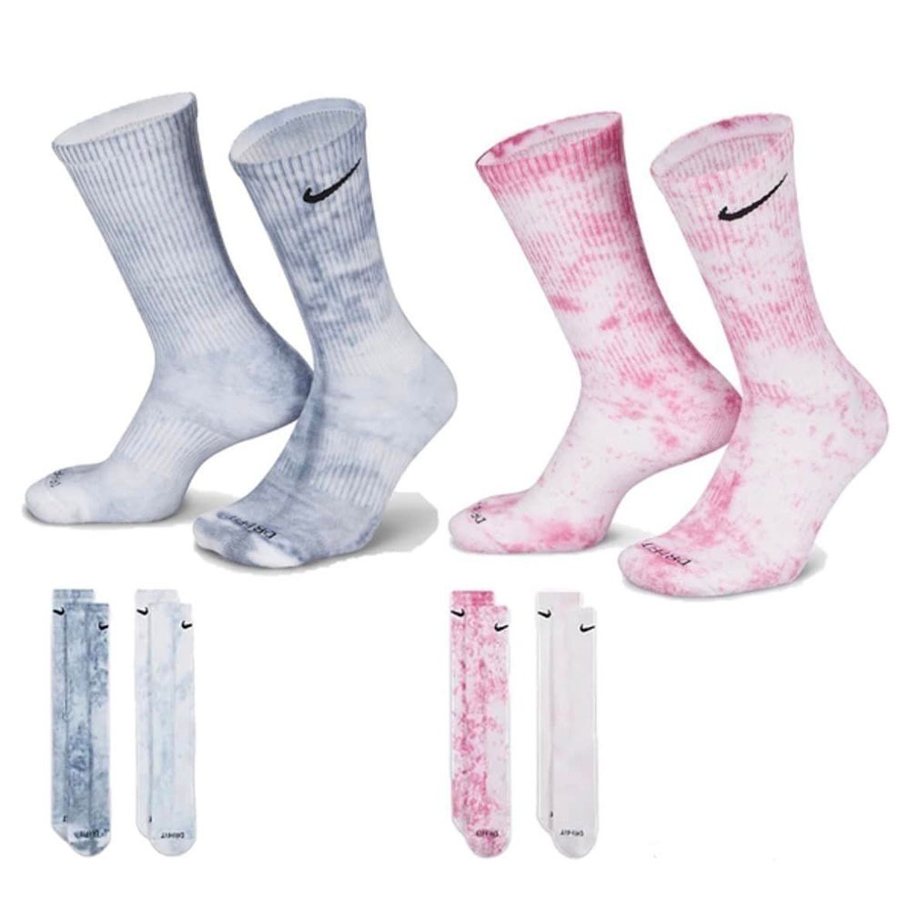 台灣公司貨【Nike】毛巾底 厚款 暈染襪襪組 襪子（一深+一淺）S: 22cm-24cm-細節圖5