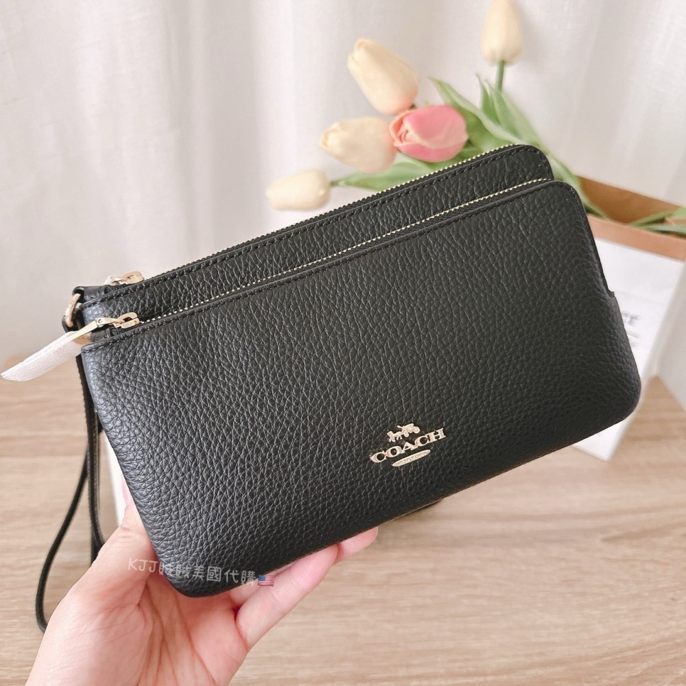 【Coach】 單層/雙層 防刮 萬用百搭 大手拿 錢包 包包-細節圖5