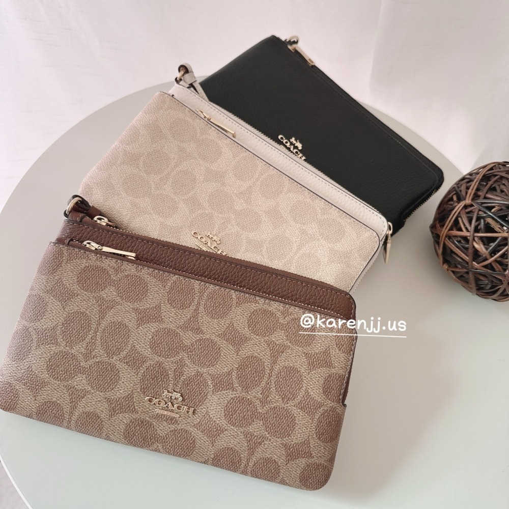 【Coach】 單層/雙層 防刮 萬用百搭 大手拿 錢包 包包-細節圖2