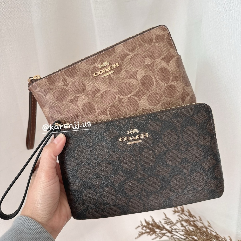 【Coach】 單層/雙層 防刮 萬用百搭 大手拿 錢包 包包-規格圖9