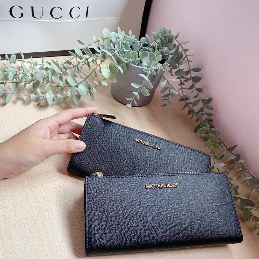 【MICHAEL KORS】MK L拉鍊 皮夾 長夾-細節圖5