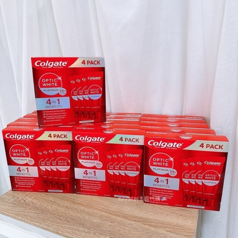 【Colgate】高露潔 Optic White Platinum 牙膏效2027/02-細節圖2