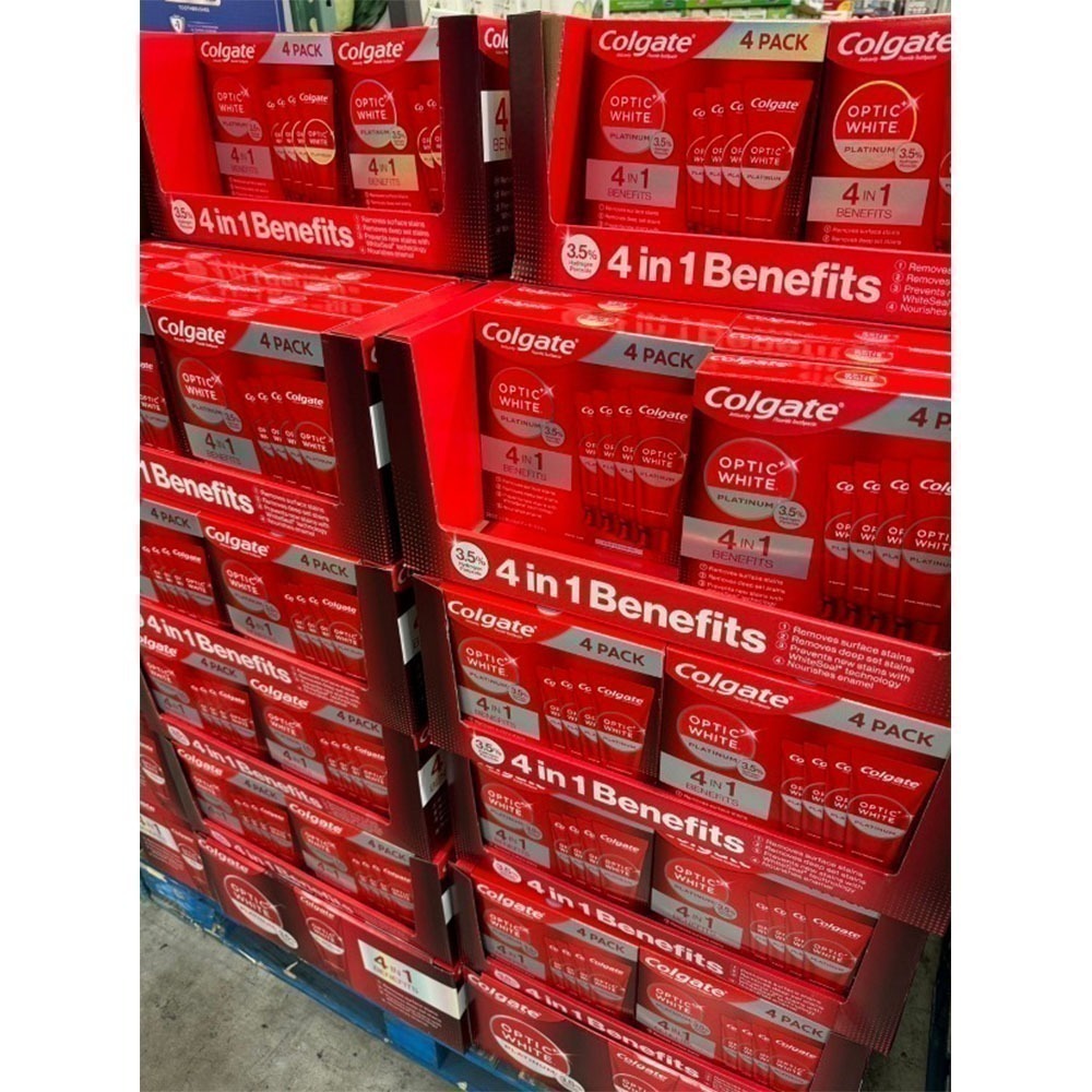 【Colgate】高露潔 Optic White Platinum 牙膏效2027/02-細節圖5