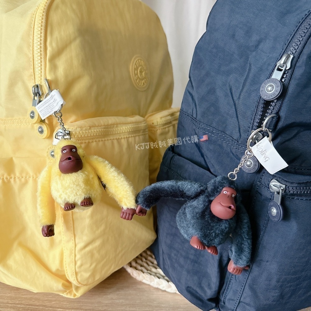 【Kipling】CHARNELL 多拉鍊 收納 後背包 媽媽包 包包 兩色可選-細節圖5