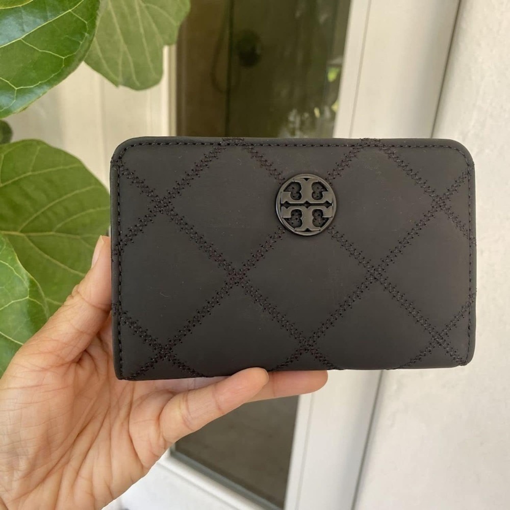 【Tory Burch】TB logo 霧面 皮革 中夾 皮夾 包包-細節圖2