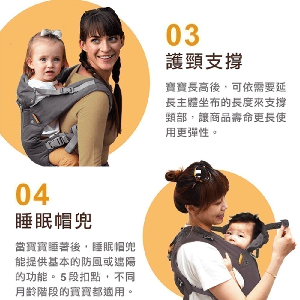 【BECO 8 天王星】 揹巾 全新 新版 透氣款-細節圖10