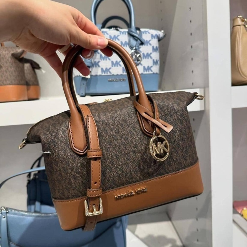 【MICHAEL KORS】MK Hyde 側背 手拿 水餃包-細節圖4