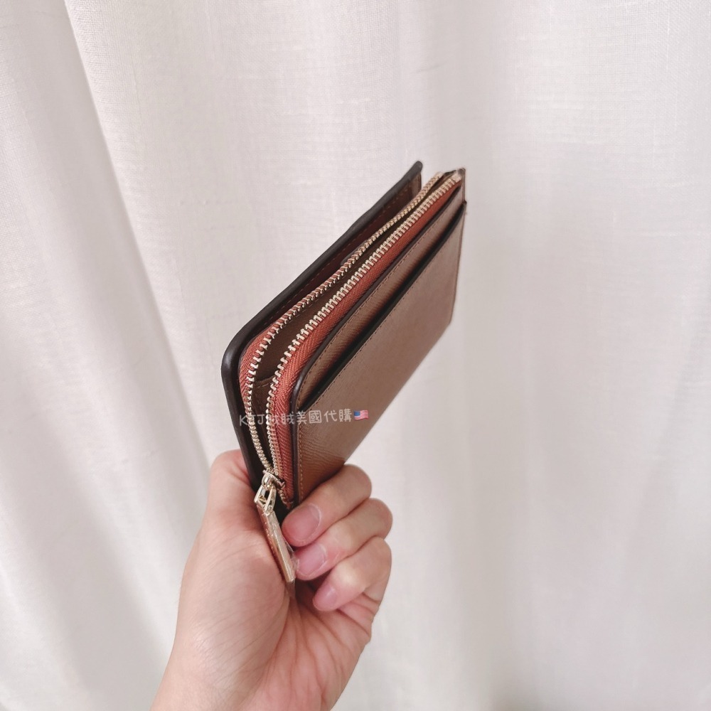 【Kate spade】KS兩折 短夾 皮夾 包包-細節圖5