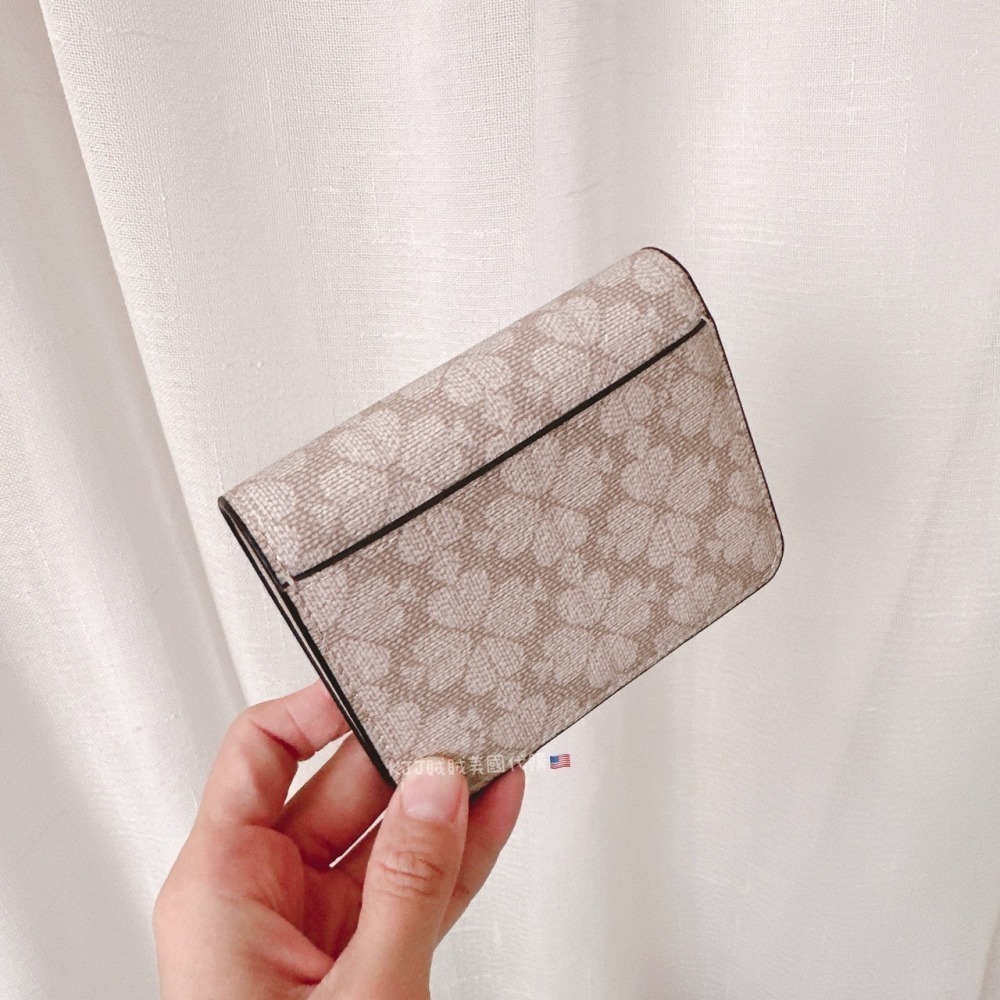 【Kate spade】KS兩折 短夾 皮夾 包包-細節圖6