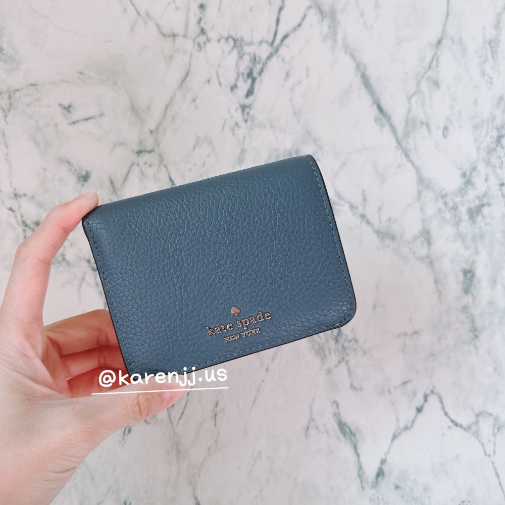 【Kate spade】KS兩折 短夾 皮夾 包包-規格圖7