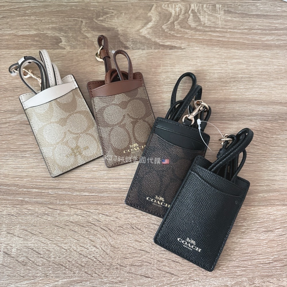 【Coach】掛脖 證件套 識別證套-細節圖2