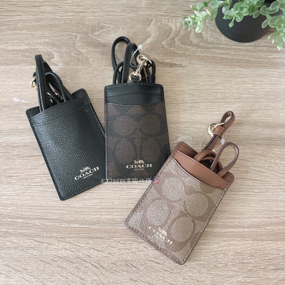 【Coach】掛脖 證件套 識別證套-細節圖3