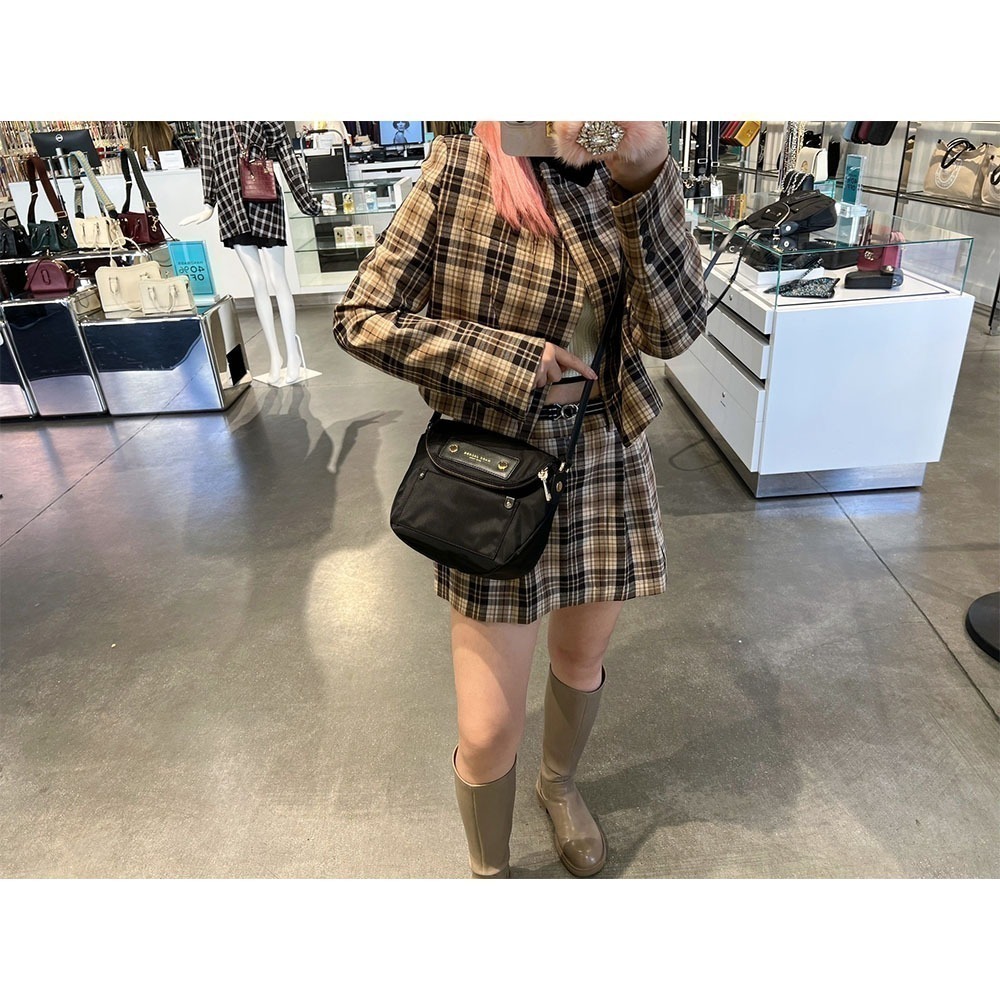 【Marc Jacobs】MJ  大豬 小豬 尼龍  側背 斜背 包包-細節圖9