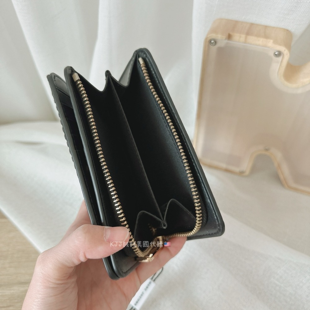 【MJ】荔枝皮 經典 中夾 皮夾 包包 黑色-細節圖2