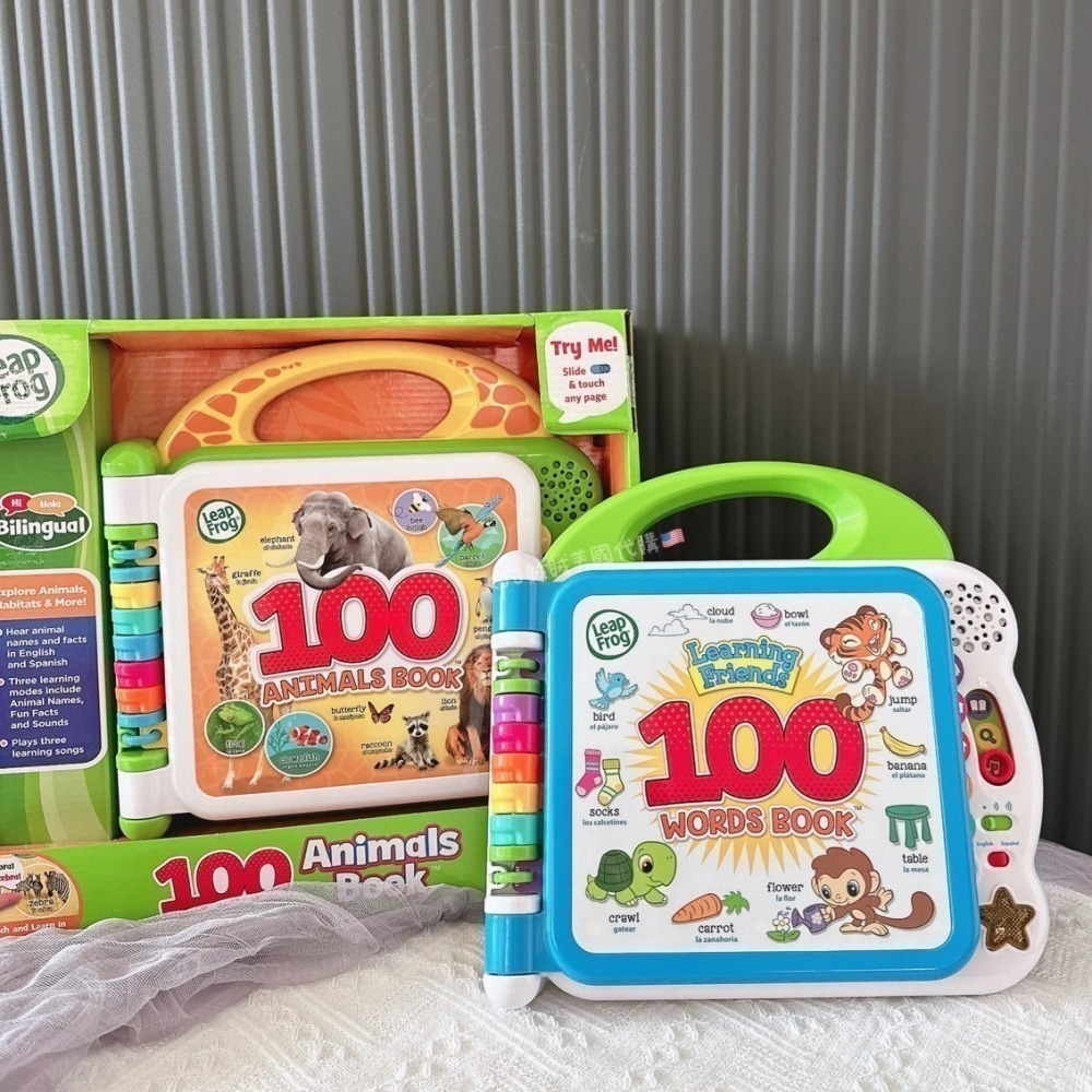 【Leapfrog】兒童 100單字 互動 認知圖鑑 兒童節 玩具 禮物-細節圖2