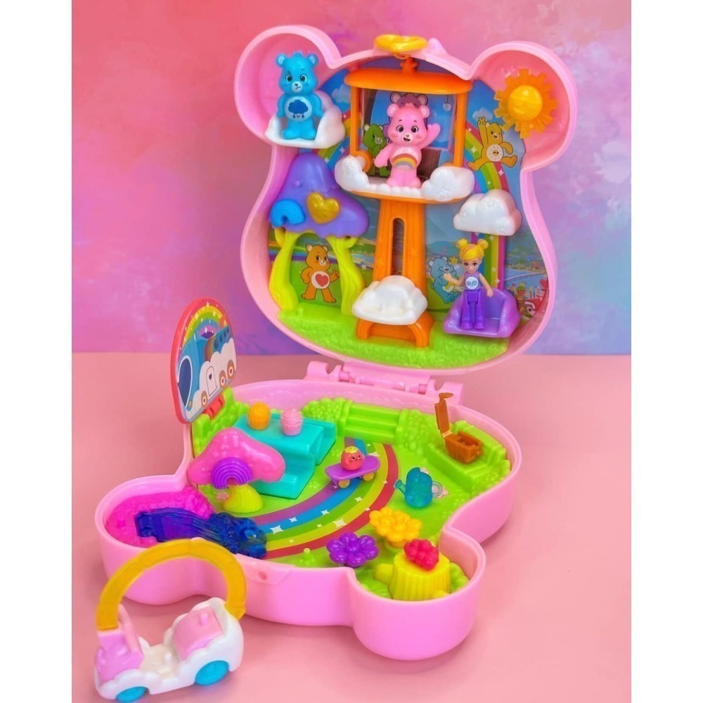 【 Polly Pocket x Care Bears】 口袋芭比🌈 玩具-細節圖2