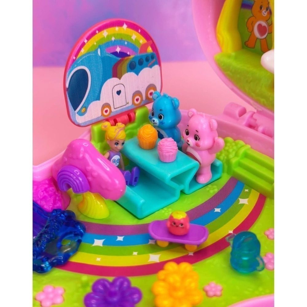 【 Polly Pocket x Care Bears】 口袋芭比🌈 玩具-細節圖3
