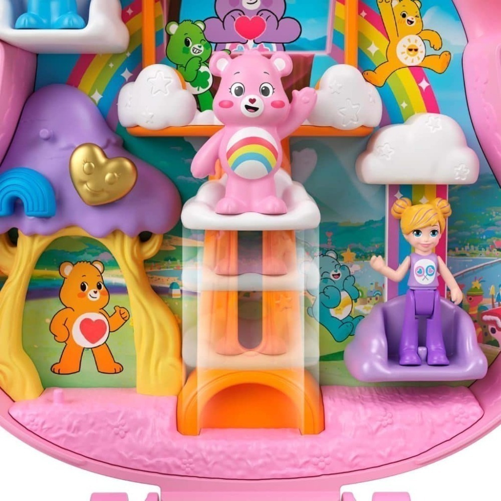 【 Polly Pocket x Care Bears】 口袋芭比🌈 玩具-細節圖4