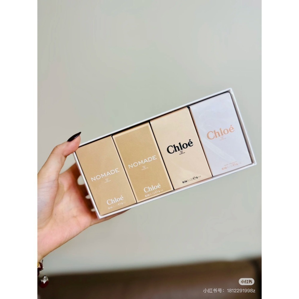 【Chloe＇】四入經典香水禮盒(5mlX4)-細節圖11