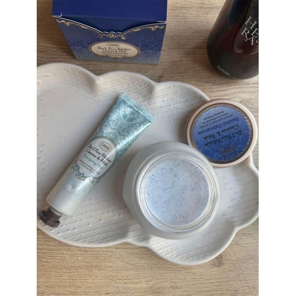 【Sabon】臉部 二合一 磨砂膏 60ml  薄荷 效期2026/11-細節圖3