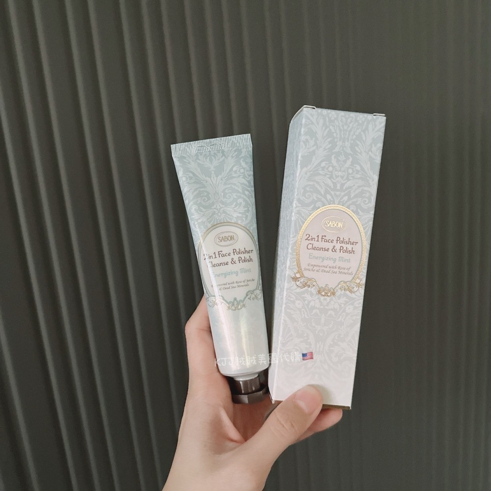 【Sabon】臉部 二合一 磨砂膏 60ml  薄荷 效期2026/11-細節圖2