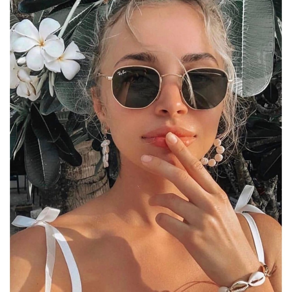 【Ray ban雷朋】角匡墨鏡🕶️金邊款✨RB3548N（0037-細節圖2