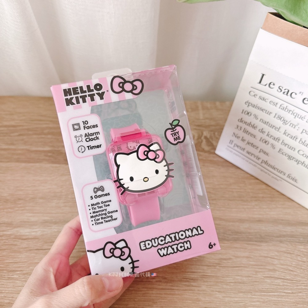 【Accutime】兒童 Marvel 蜘蛛人/kitty 凱蒂貓  多功能 遊戲 學習 手錶 兒童節 玩具-細節圖2