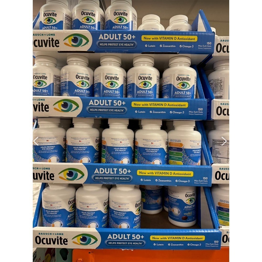 【Ocuvite】50+成人 眼部 維生素 150粒-細節圖3