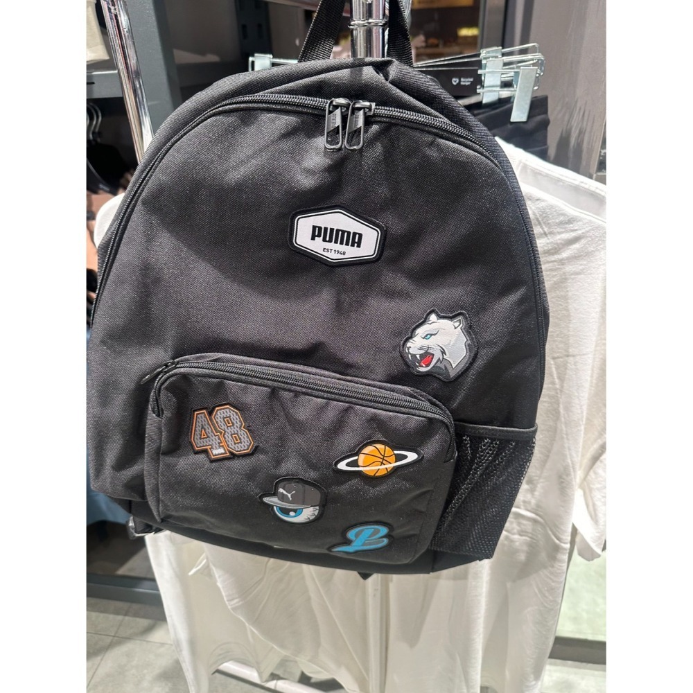 【PUMA】Patch 貼布後 背包 黑色 #台灣公司貨-細節圖6