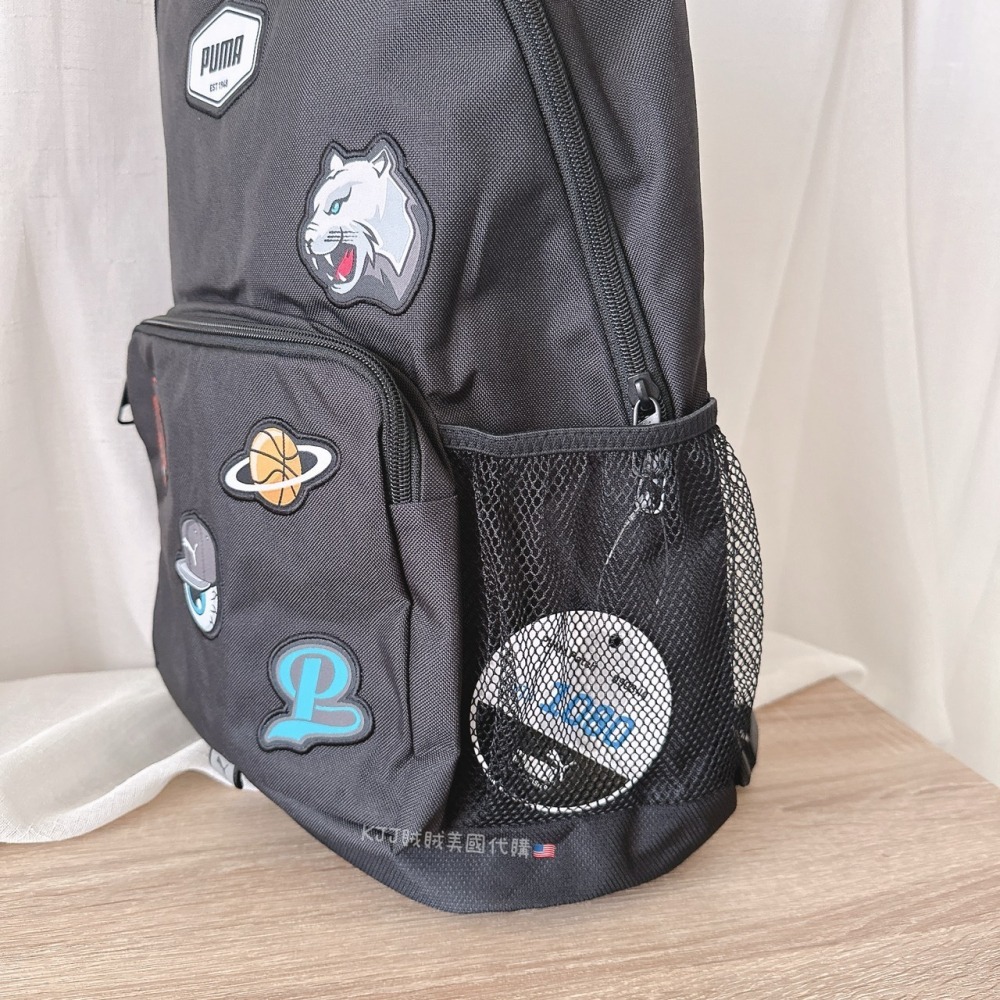 【PUMA】Patch 貼布後 背包 黑色 #台灣公司貨-細節圖4
