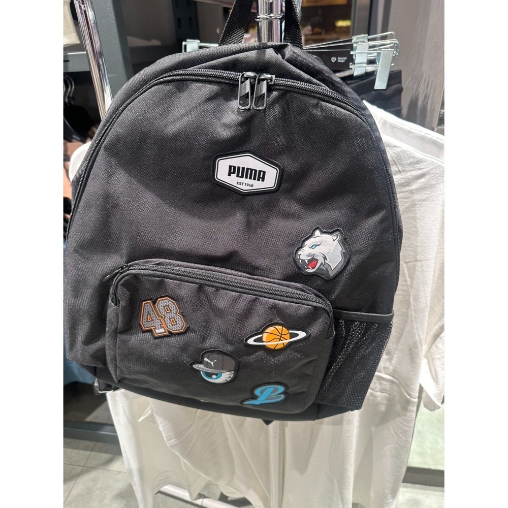【PUMA】Patch 貼布後 背包 黑色 #台灣公司貨-細節圖6