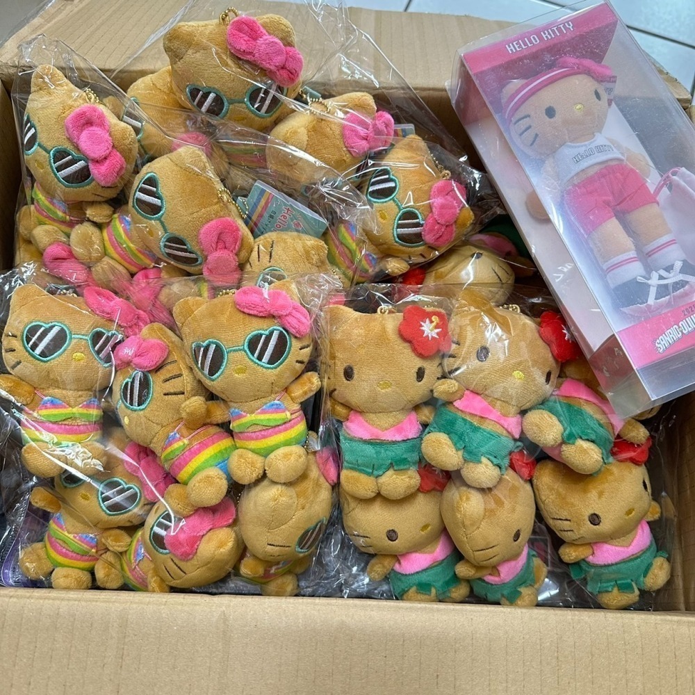 【Olive Young x Sanrio】 曬黑 kitty /長腿kitty / 三麗鷗運動會-細節圖2