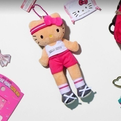 【Olive Young x Sanrio】 曬黑 kitty /長腿kitty / 三麗鷗運動會-規格圖2