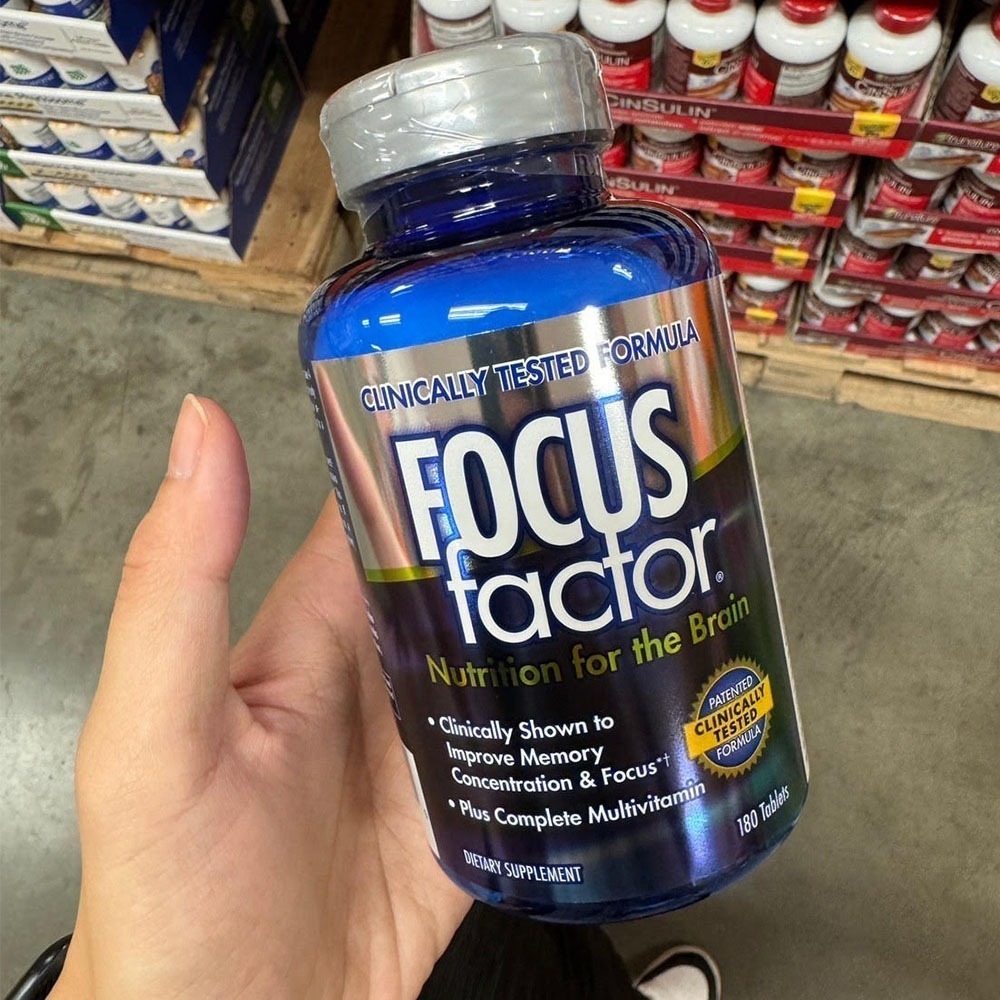 喚醒大腦潛能的秘密✨【FocusFactor】保腦健憶維他命180顆-細節圖3