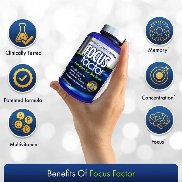 喚醒大腦潛能的秘密✨【FocusFactor】保腦健憶維他命180顆-細節圖5