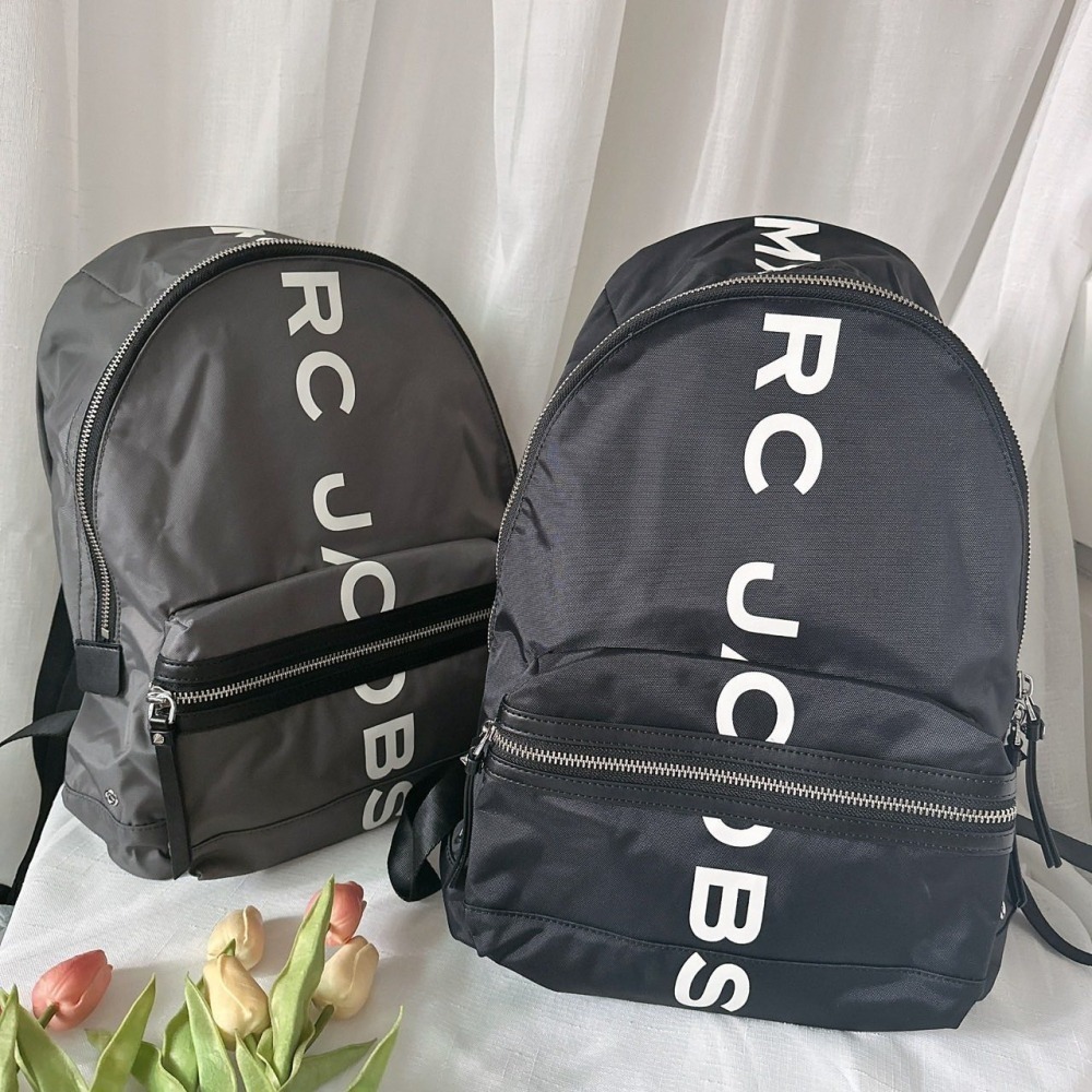 【Marc Jacobs】MJ  大字 後背包 媽媽包 過夜包-細節圖2