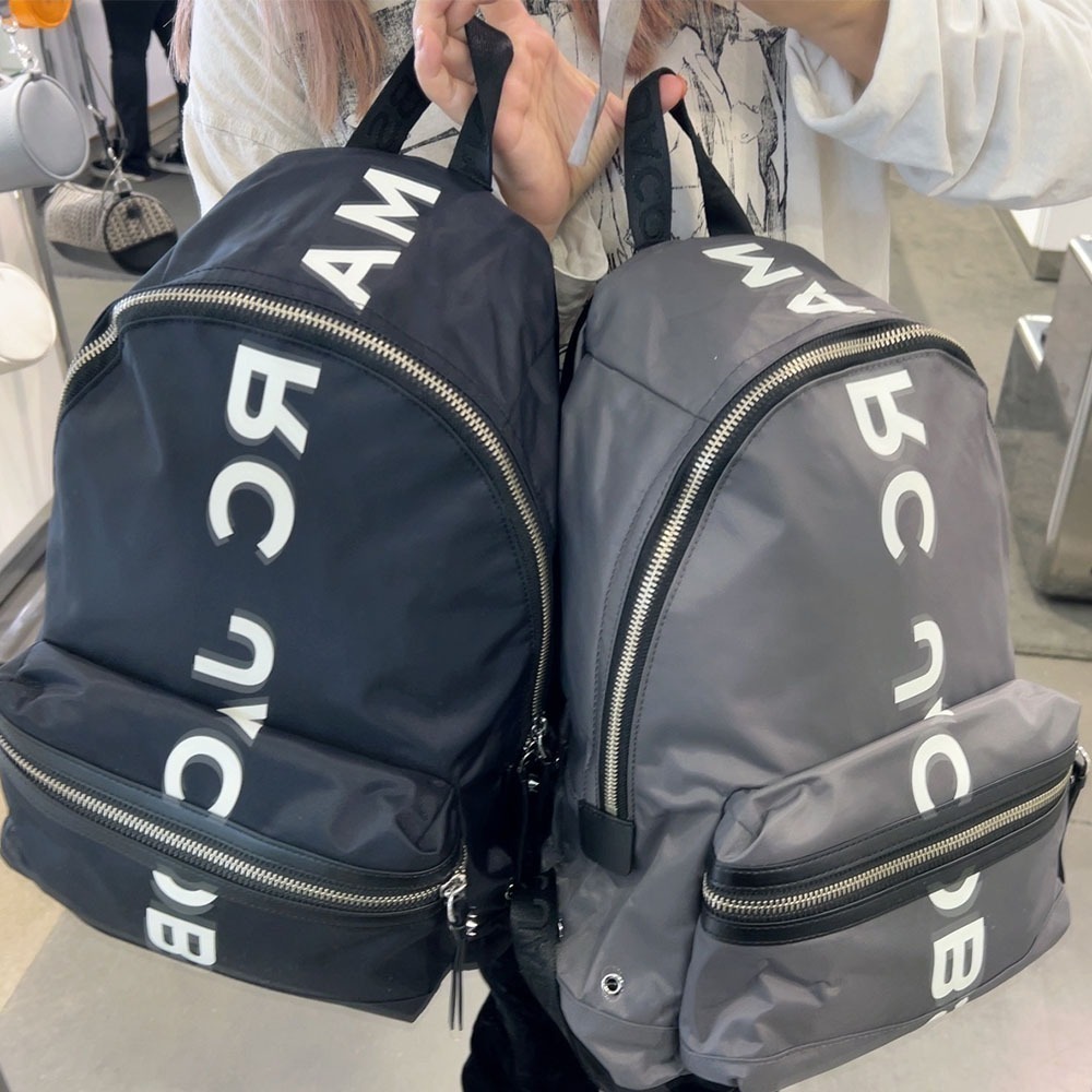 【Marc Jacobs】MJ  大字 後背包 媽媽包 過夜包-細節圖3