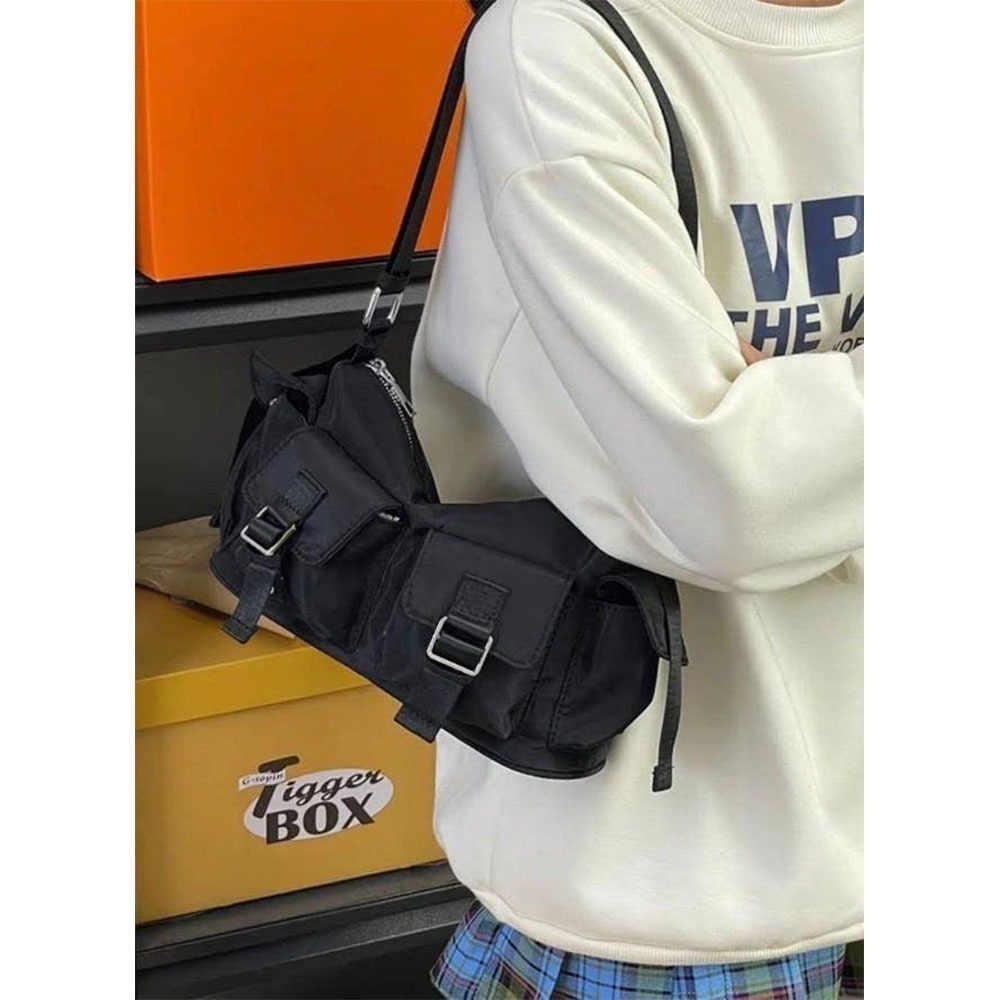 【維多利亞的秘密】Victoria’s Secret 雙口袋 尼龍 保齡球包-細節圖6