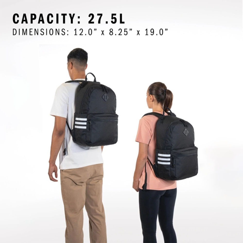 【愛迪達】3-Stripe Classic後背包-細節圖2