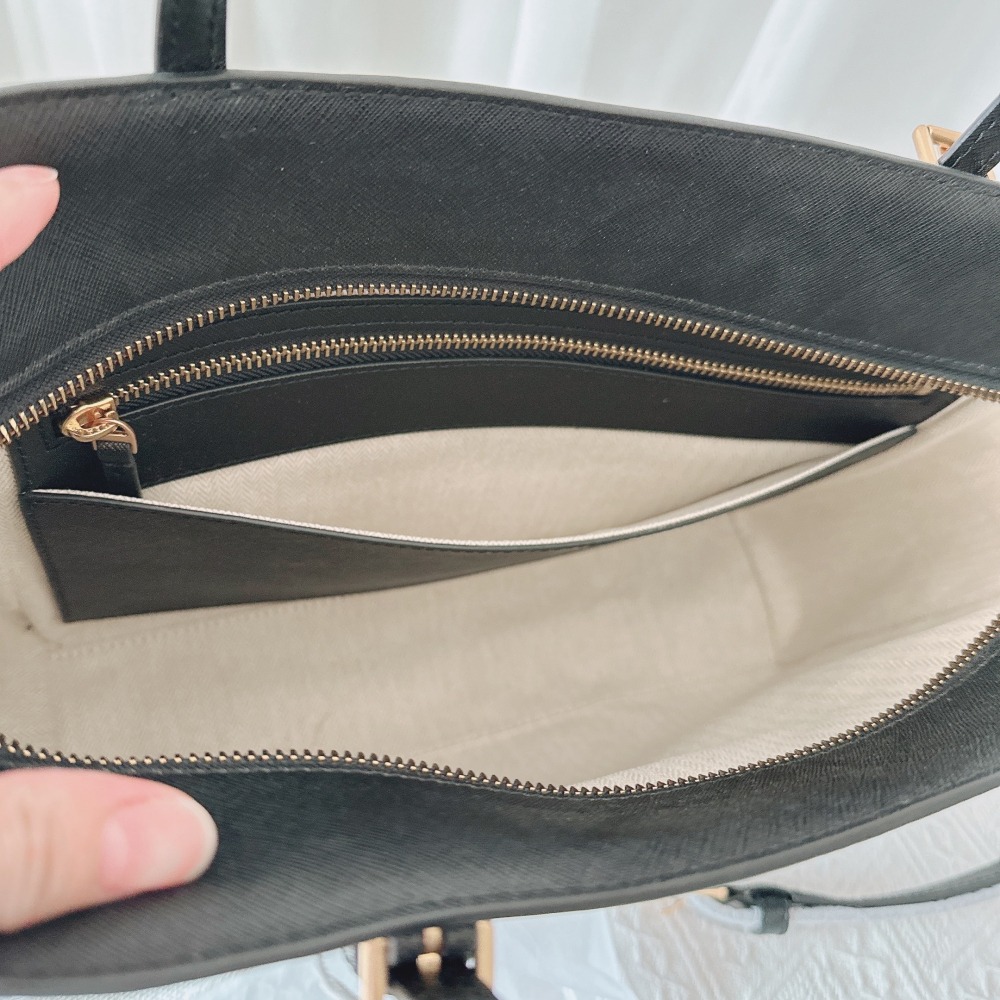 【Tory Burch】TB 防刮 拉鍊 托特包 肩背包 斜背包-細節圖5