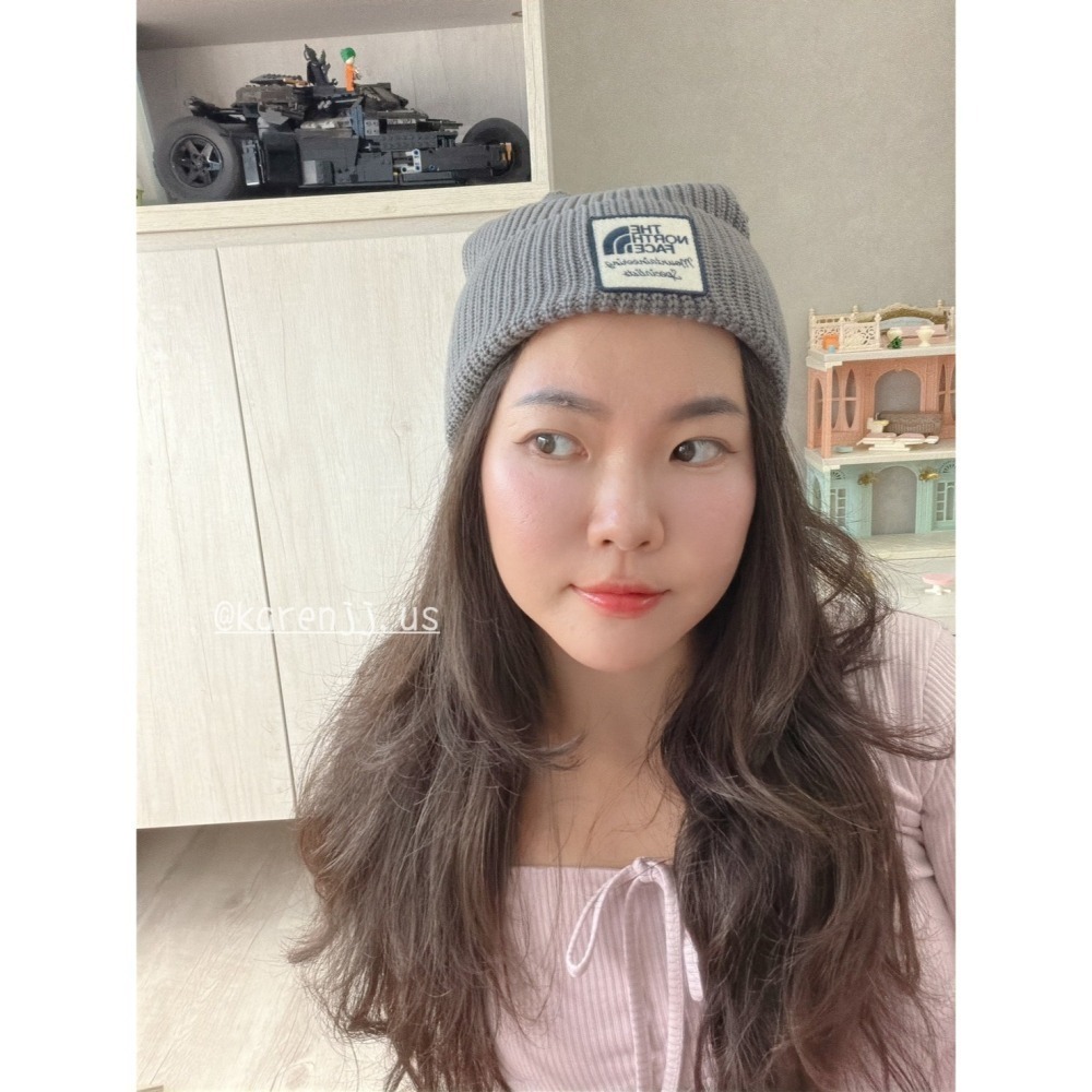 超可愛❤️❤️【The North Face】北臉 毛球 毛帽-細節圖6