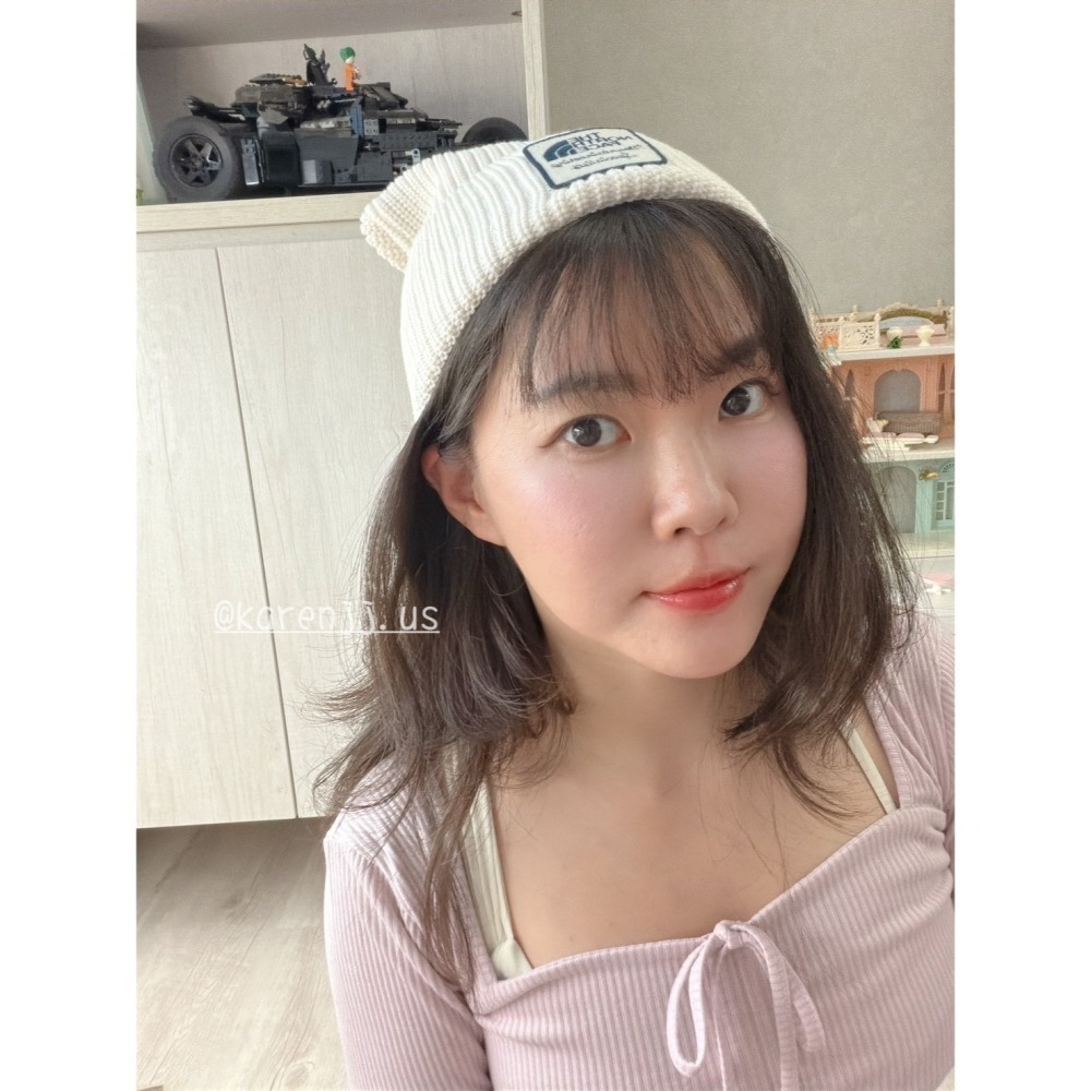 超可愛❤️❤️【The North Face】北臉 毛球 毛帽-細節圖3