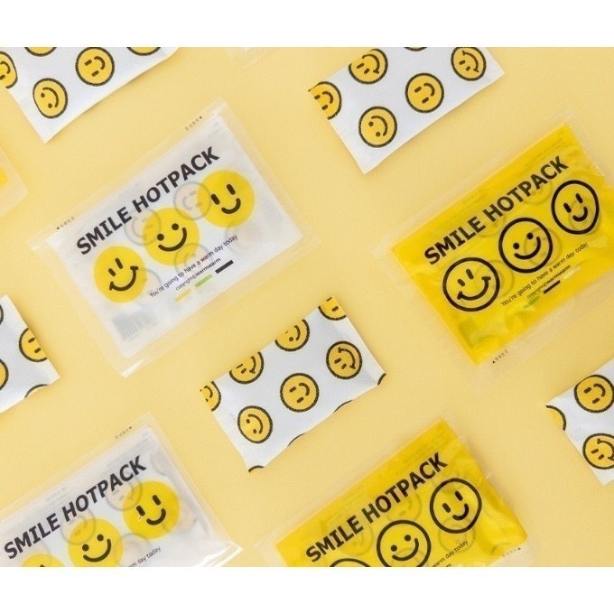 【韓國】微笑口袋型暖暖包（迷你40包/盒）-細節圖4