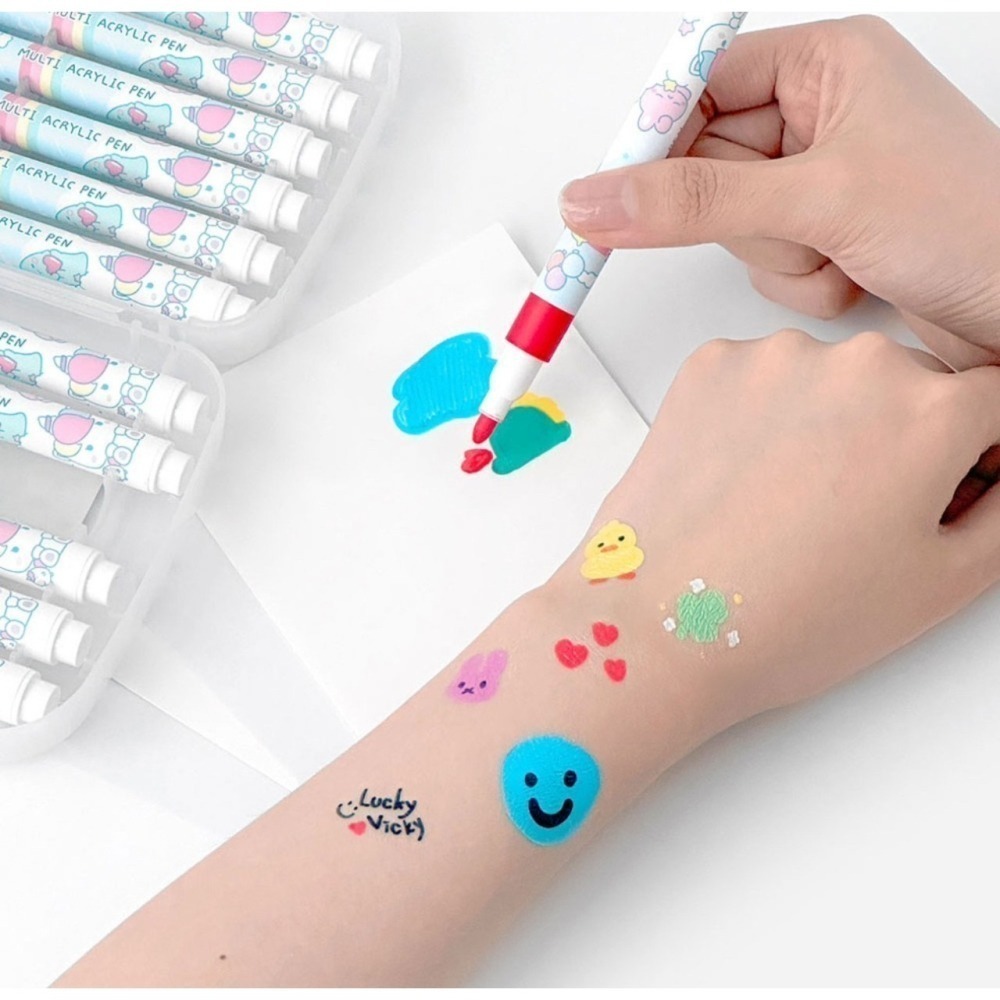 【韓國】兒童 DIY 手繪 紋身貼紙套組-細節圖6