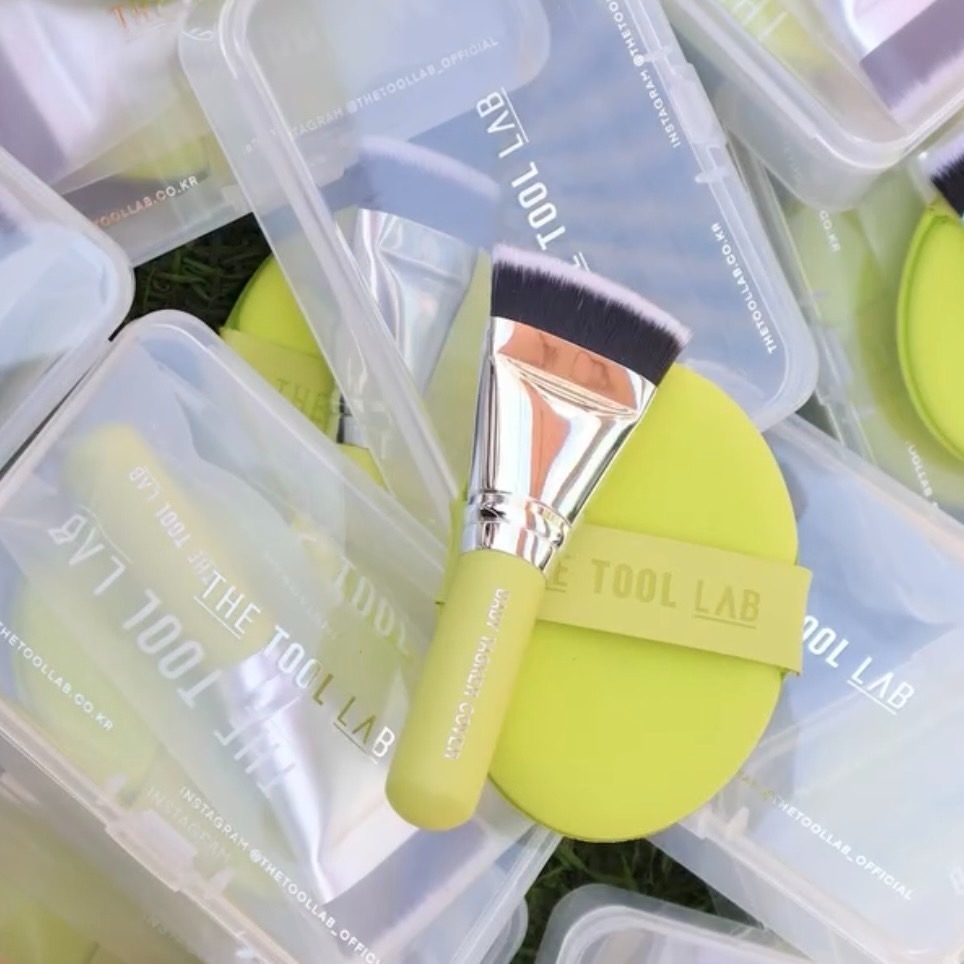 🔥Olive Young銷售破百萬🔥韓國【THE TOOL LAB】水感澎澎粉撲組-細節圖3