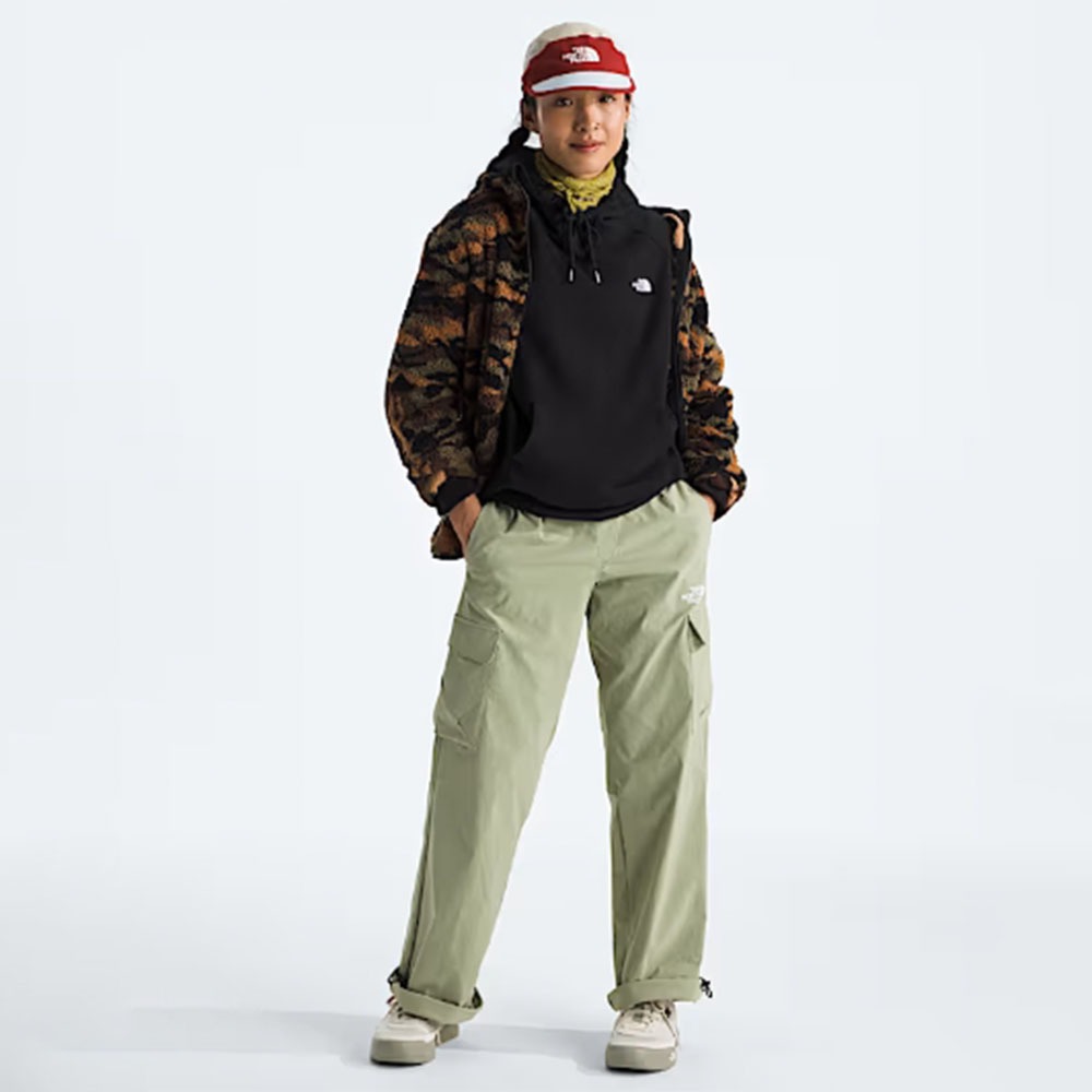 【北臉】女款 小Logo 帽T~M-細節圖2